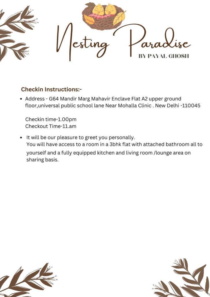Homestay Nesting Paradise By Payal Ghosh